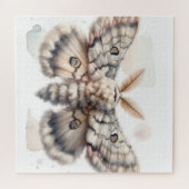 Poodle Moth Watercolor IREF300 - Watercolor Puzzle (Horizontal)