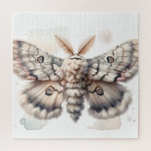 Poodle Moth Watercolor IREF300 - Watercolor Puzzle (Vertikal)