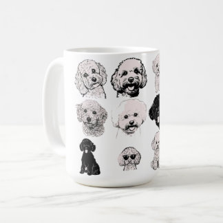 Poodle Mug | Cute Dog Lover Gift | Adorable Canich Kaffeetasse