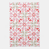 Poodle Muster Geschirrtuch (Vertikal)