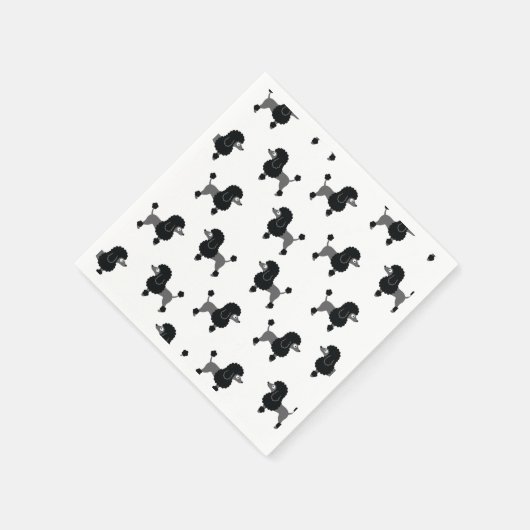 Poodle Napkins Serviette (Ecke)