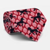 Poodle Neck Tie Krawatte (Gerollt)