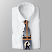 Poodle Necktie Krawatte (Gebunden)