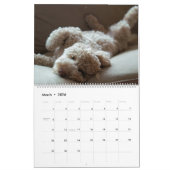 Poodle Niedlich Poodle Welpen - Kalender 2024 (Mär 2026)