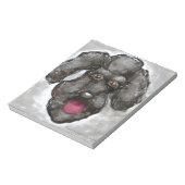Poodle Notizblock (Rotiert)