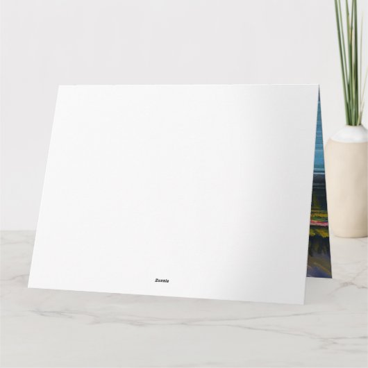 Poodle on a Paddle: Ein Landschaftliches Abenteuer Karte (Rückseite)