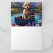 Poodle on a Paddle: Ein Landschaftliches Abenteuer Karte (Innenseite)