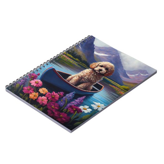 Poodle on a Paddle: Ein Landschaftliches Abenteuer Notizblock (Linke Seite)