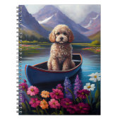 Poodle on a Paddle: Ein Landschaftliches Abenteuer Notizblock (Vorderseite)