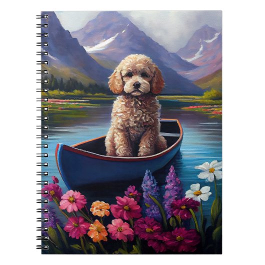 Poodle on a Paddle: Ein Landschaftliches Abenteuer Notizblock (Vorderseite)