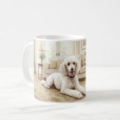 Poodle Pal Haiku Tasse (Vorderseite Links)