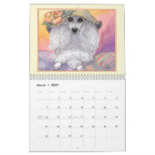 Poodle Parade - Ein Bild im Monat Kalender (Mär 2027)