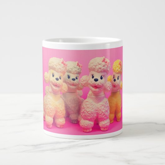 Poodle-Parade Jumbo-Tasse (Vorderseite)