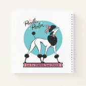 Poodle Parlor Notizblock (Rückseite)