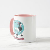 Poodle Parlor Tasse (Vorderseite Links)