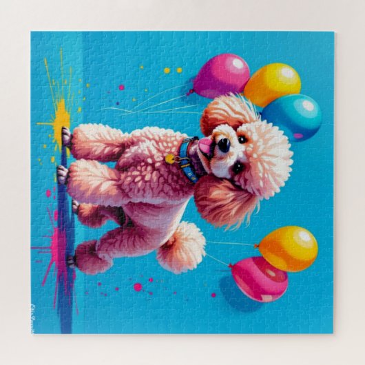 POODLE-PARTY PUZZLE (Horizontal)