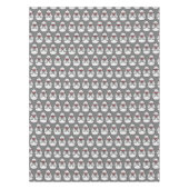 Poodle Pattern Funny Tischdecke (Vorderseite)