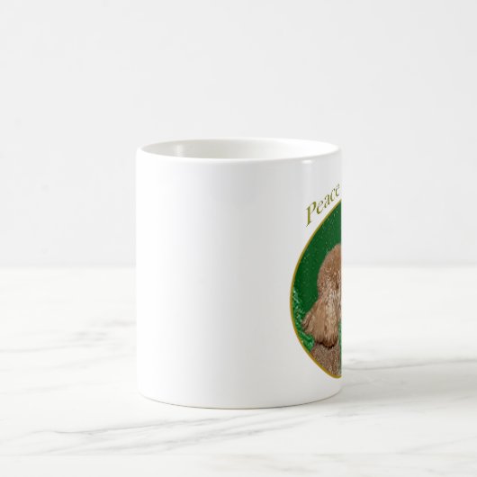 Poodle Peace Kaffeetasse (Mittel)