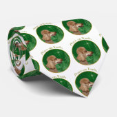 Poodle Peace Krawatte (Gerollt)