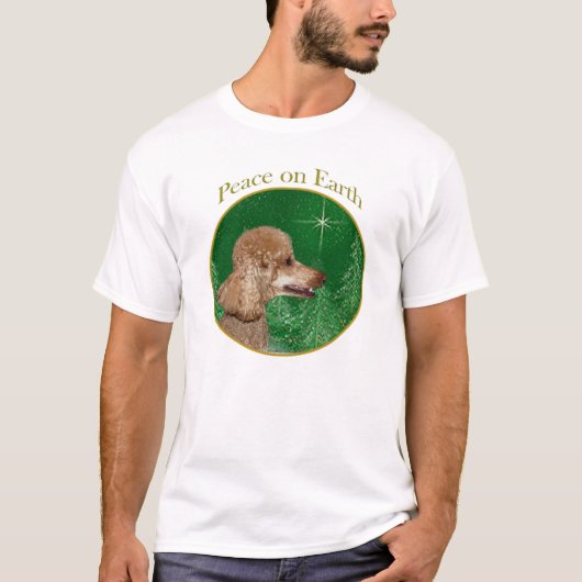 Poodle Peace T-Shirt (Vorderseite)
