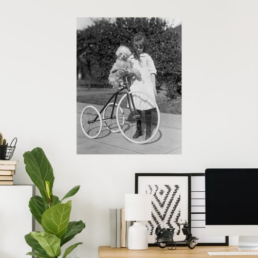 Poodle Perch, 1913 Poster (Heimbüro)