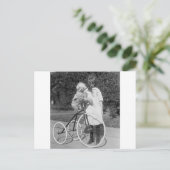 Poodle Perch, 1913 Postkarte (Stehend Vorderseite)