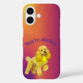 Poodle phone case (Rückseite)