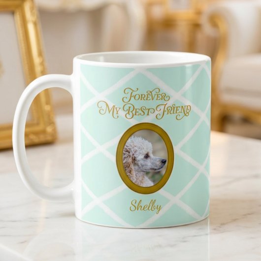 Poodle Photo Coffee Mug – Forever My Best Friend Kaffeetasse
