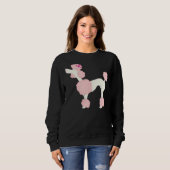Poodle Pink Sweatshirt (Vorne ganz)