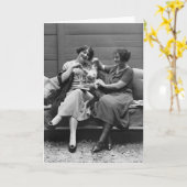 Poodle Playtime, 20er Karte (Gelbe Blume)