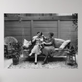 Poodle Playtime, 20er Poster (Vorne)