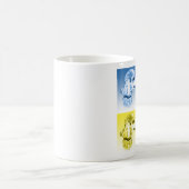 Poodle Pop Art Kaffeetasse (Mittel)