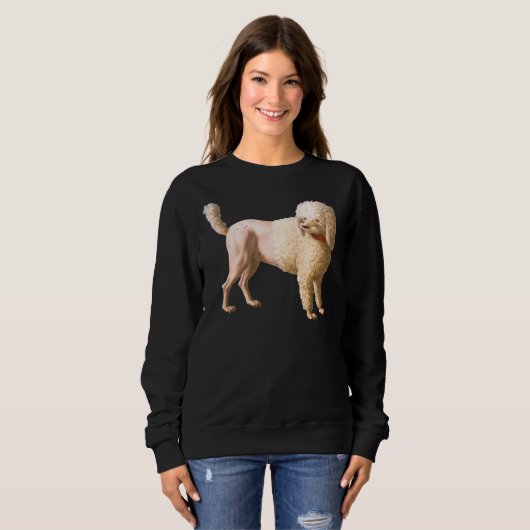Poodle Portrait Sweatshirt (Vorne ganz)