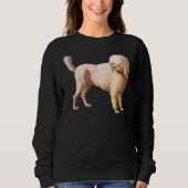 Poodle Portrait Sweatshirt (Vorderseite)