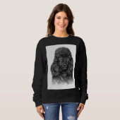 Poodle Portrait Sweatshirt (Vorne ganz)