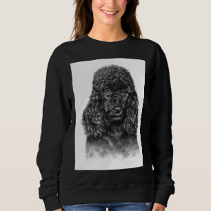 Poodle Portrait Sweatshirt