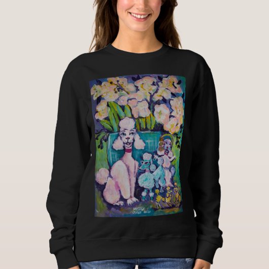 Poodle Posse Sweatshirt (Vorderseite)