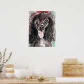 Poodle Poster (Küche)