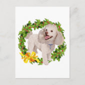 Poodle Postkarte (Vorderseite)