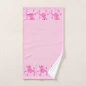 Poodle Power Badhandtuch Set (Handtuch)