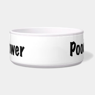 Poodle Power Napf