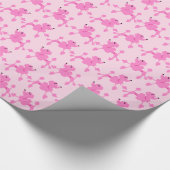 Poodle Power Wrapping Paper Geschenkpapier (Ecke)
