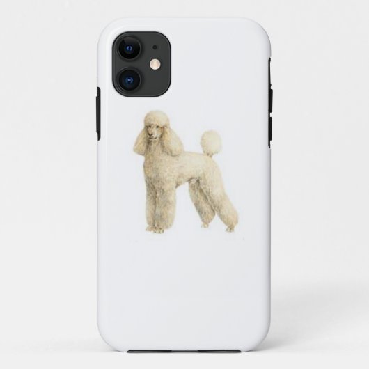 Poodle — Puppy Clip Case-Mate iPhone Hülle (Rückseite)