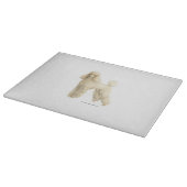 Poodle — Puppy Clip Schneidebrett (Ecke)