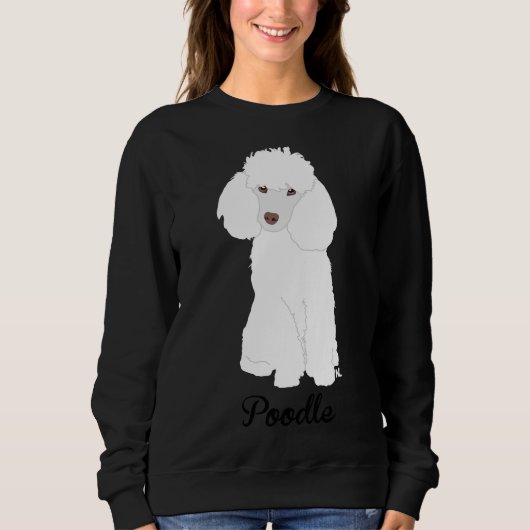 Poodle Puppy Sweatshirt (Vorderseite)