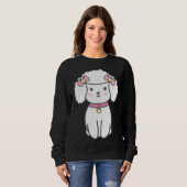 Poodle Puppy Sweatshirt (Vorne ganz)