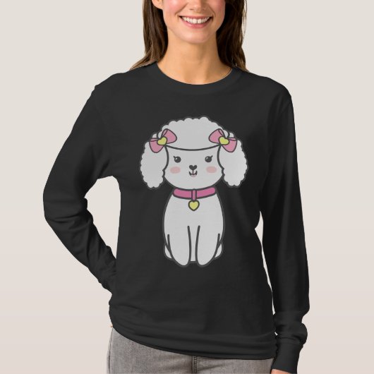 Poodle Puppy T-Shirt (Vorderseite)