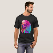 Poodle s Synthwave Vintage Vibes T-Shirt (Vorne ganz)