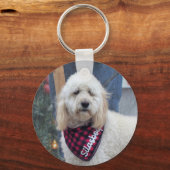 Poodle Schlüsselanhänger (Vorderseite)