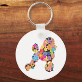 Poodle Schlüsselanhänger (Vorderseite)